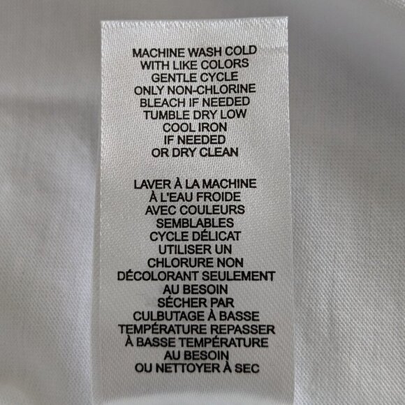 T Tahari Top Size 2X White Crochet Scalloped Lace Short Flutter Sleeves NWT Airy - Picture 11 of 13